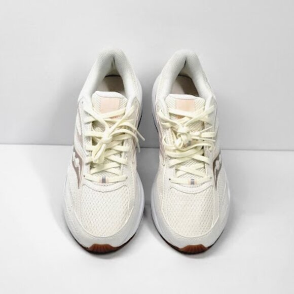SAUCONY WOMEN'S cohesion 17 perl ivory running shoes Size 8.5 NEW - Picture 2 of 9